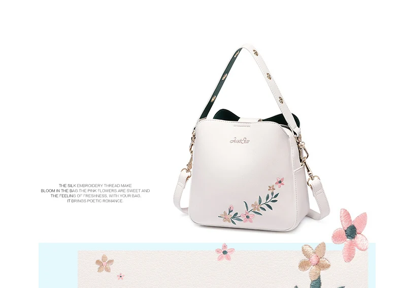 Just star women leather shoulder bag 4