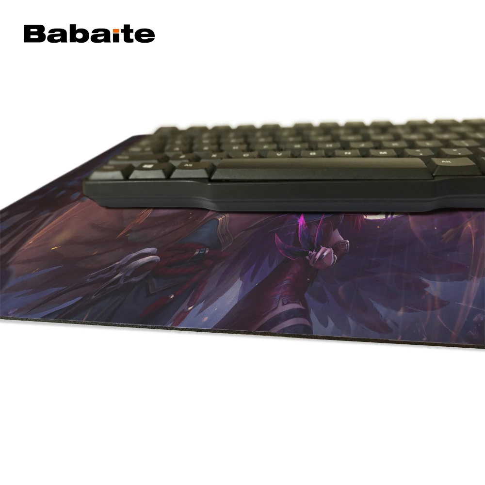  Babaite 2017 Mouse Pad Large Gaming Mouse Pad Locking Edge Mouse Mat Speed Version for Dota 2 Wallp