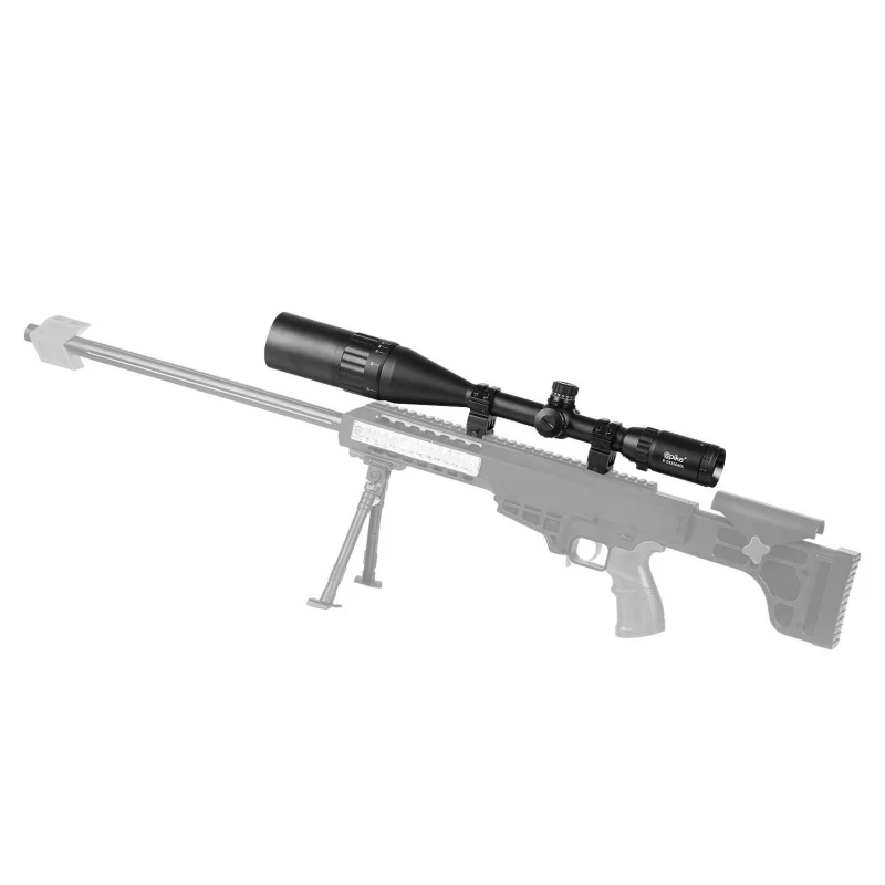 

Hunting 6-24x50mm Illuminated Optics AOE Red & Green& Blue Mil-dot Reticle Illuminated Crosshair Adjustable Riflescope