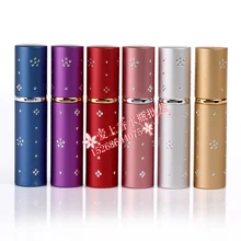 1 шт. 10 мл многоразовый портативный мини парфюмерный флакон с распылителем спрей и путешественник алюминиевая пустая парфюмерная бутылка