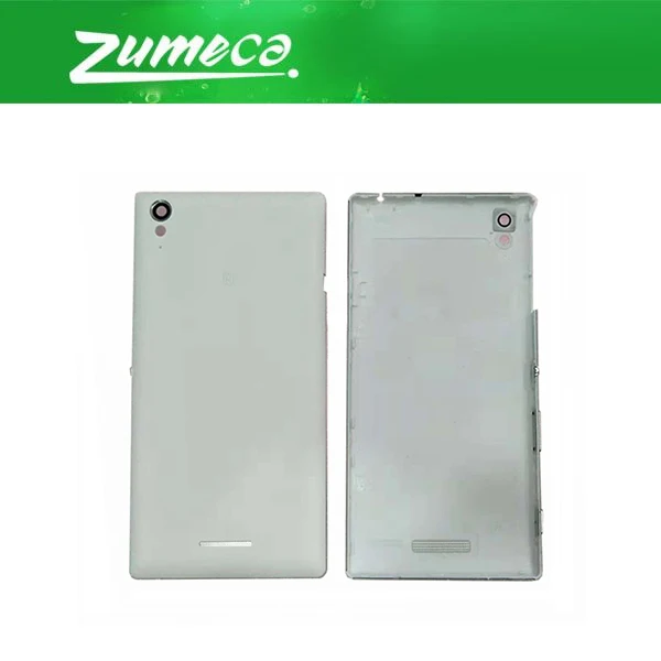 

AAA+ Quality For Sony Xperia T3 D5102 D5103 D5106 M50W Sony T3 Battery Cover Housing Case Door Rear Glass Black White Color