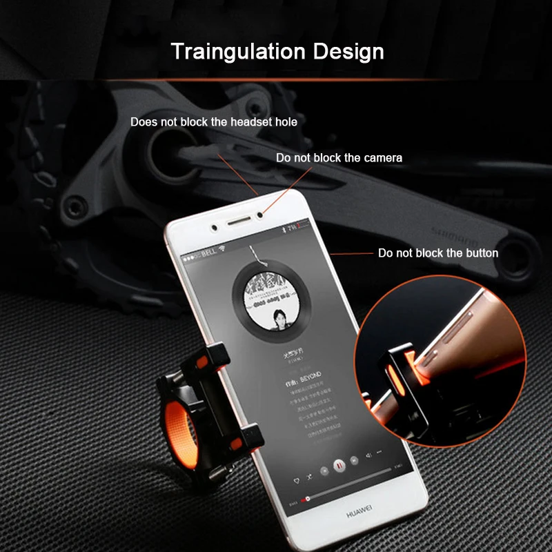 Phone holder for bike 3