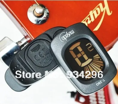 

5Pcs Guitar Mate Dedicated Mini LCD Digital Clip -on Flok / Acoustic / Classical / Electric Guitar Tuner Automatic Free Shipping