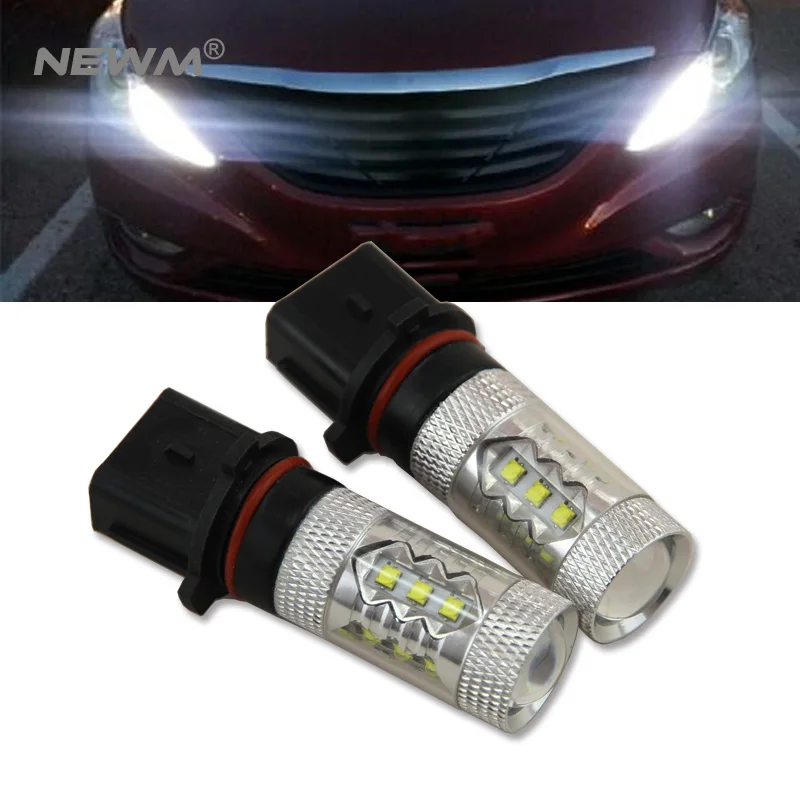 

Exclusive designed Error Free Super Bright White 80W P13W LED Bulbs For 2008-2012 for Audi A4 Q5 Daytime Running Lights