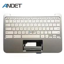 95 для hp Chromebook 11 G3 Упор для рук клавиатура крышка верхняя чехол английский США черный ключ