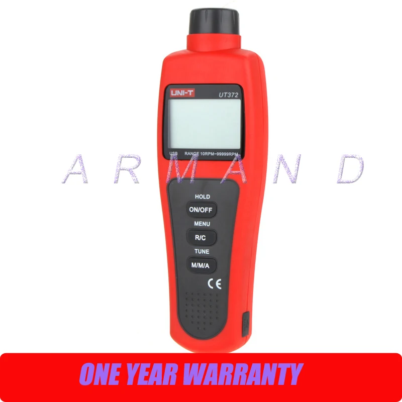 

UT372 Measurement 10 to 99999 RPM UNI-T USB Non-contact Digital Tachometer
