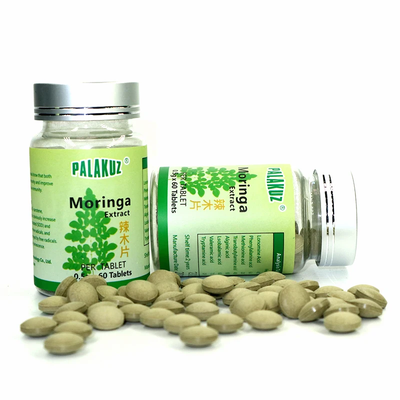 

2 Bottmes,Moringa Extract tablets Increases the body s immune system improvement personal care