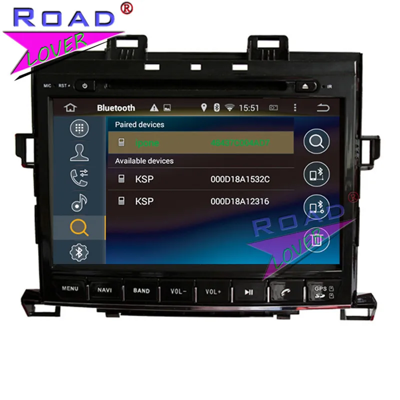 Excellent Car Radio Android 9.0 Multimedia DVD Player Octa Core Autoradio For Toyota Alphard 2007- Stereo GPS Navigation 2 Din Navi Unit 3