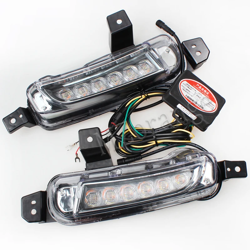

1 Set 12V DRL Daytime Running Light For SUZUKI Vitara 2015 2016 LED Daylight Waterproof Signal Car-Styling Light Super Bright