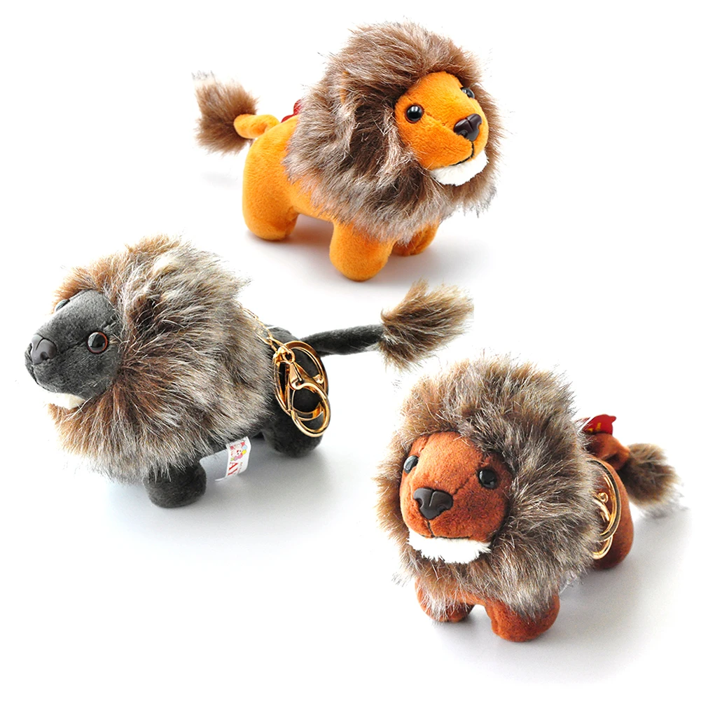 small lion stuffed animal
