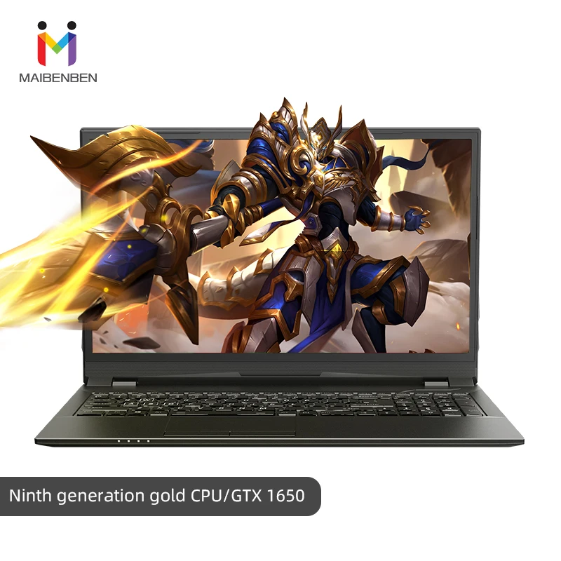 

MaiBenBen HeiMai 7-D Laptop for Gaming Intel G5420+GTX1650 4G Graphics/16G RAM/256G SSD+1TB HHD/16.1" 60Hz 72% NTSC ADS Backlit
