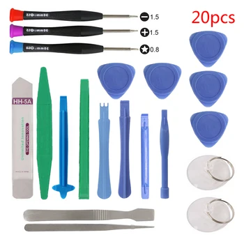 

20 in 1 Pry Spudger Screen Opening Tool Screwdriver Tweezers Set Mobile Phone Repair Tools Kit for iPad iPhone 5 5s 6 7 8 Plus