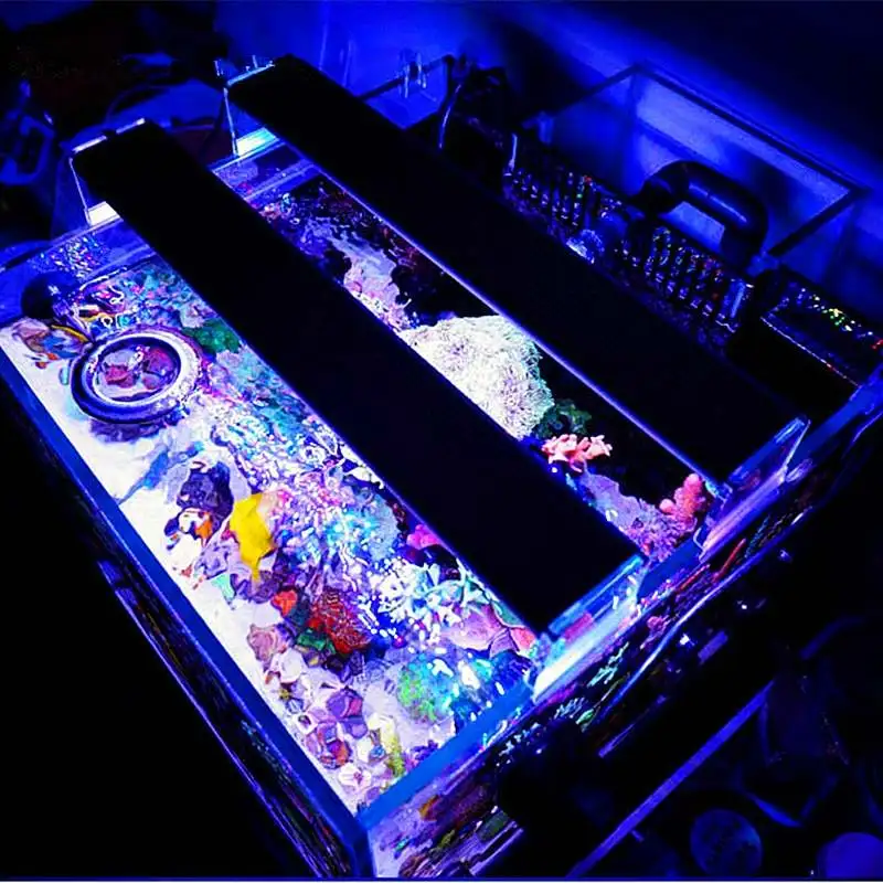 Chihiros 12Вт 20 см светодиодный аквариумный светильник светодиодный Grow светильник 36SMD 1400LM 5 цветов светодиодный водные аквариумные аквариум лампа коралловый лампа