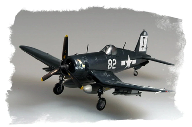 Масштаб Assmbly модель 1:72 80217 Corsair самолет Строительный набор бесплатная