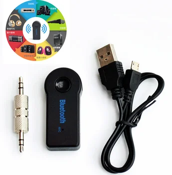 

Wireless Bluetooth Audio Aux Plug Adapter 3.5MM Jack TV Computer Portable Cordless APE Car Speaker Extender Conversion Receiver