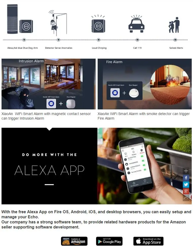 works with Amazon alexa