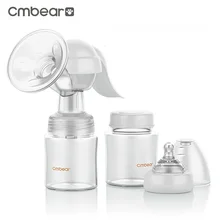 

2018 New Sale Manual Breast Pumps Breastfeeding 3 Gears Suction adjustment Anti-back Flow 150ml Large Capacity Storage Bottles