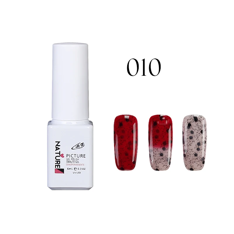 BPWB-60-010 Картина природы гель лак для ногтей Vernis Хамелеон Изменение температуры 60 цветной клей Гибридный лак удаляющийся замачиванием УФ-гель для ногтей - Цвет: BPWB-60-010