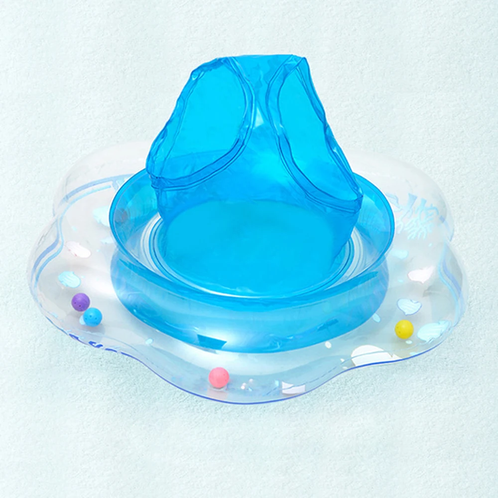 Cores da Criança do Bebê Impresso para Sentar na Piscina de Natação do Bebê Bonito Brinquedo Infantil Seguro Float Swim Anel Piscina Flutuante Inflável 52*21 cm 3 7 Boias para bebês e crianças