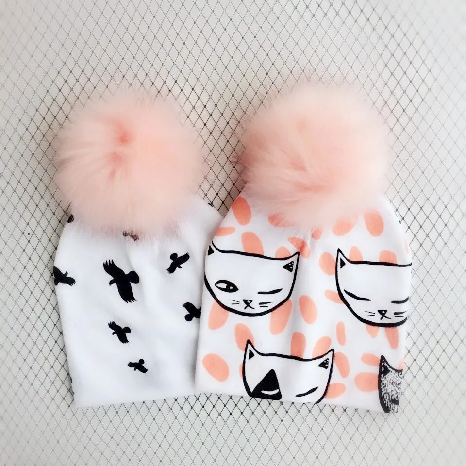 Fashion font b Newborn b font Baby set Children Hat Cap for Girls Boy Baby Born