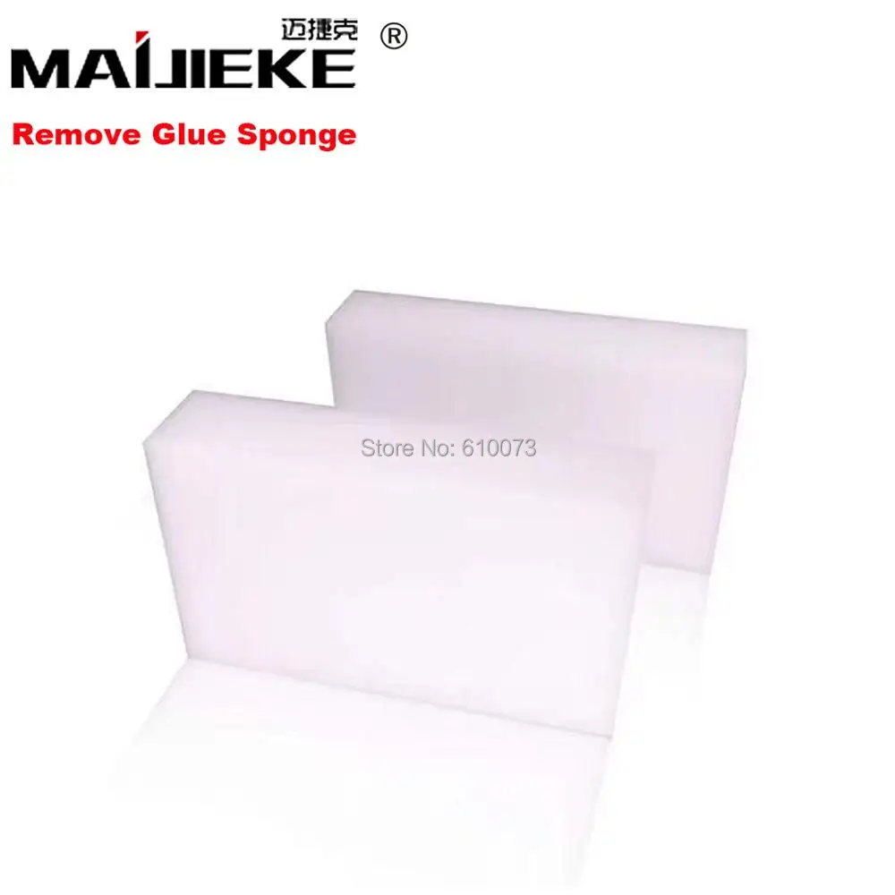 2PCS MAIJIEKE New Mobile Phone LCD Screen Glue Removing Sponge for iPhone X 8 7 6s 6 plus 5s Remove Glue Foam Repair Tools