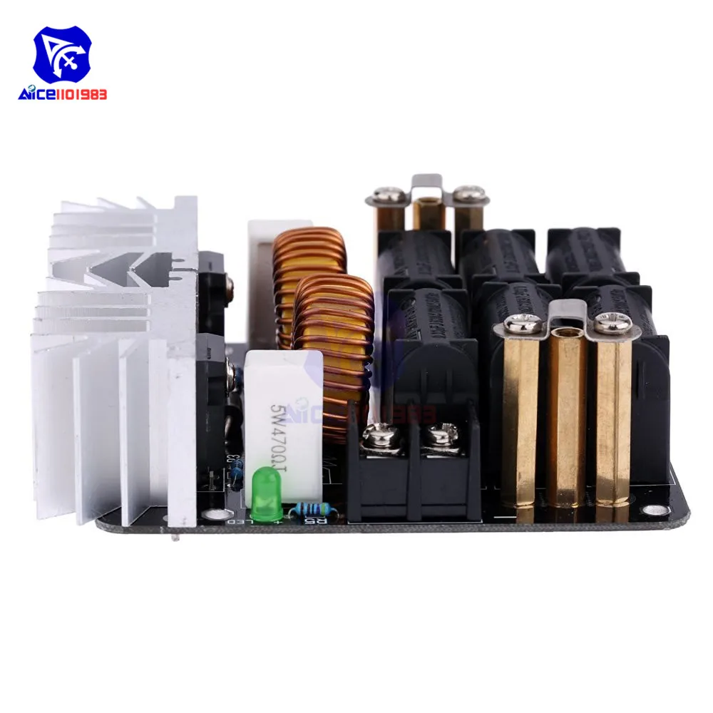 Buy diymore ZVS DC 12 48V 20A 1000W Heating Module Low Voltage Induction Heating Board Module with Tesla Coil