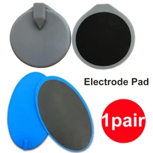 1 пара силиконовых гелевых электродных подушечек Замена для тенса цифровой терапевтической машины EMS массажер стимулятор нерва мышц облегчение боли