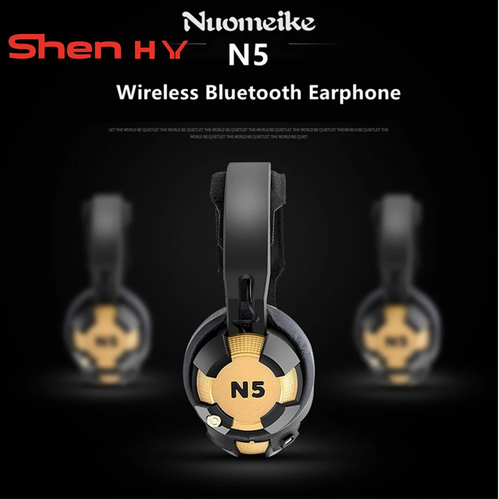 Cool LED Light Wireless Bluetooth Headphone High Performance Dynamic Stereo Headset with Mic For Smartphone Music Earphone | Электроника