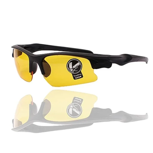 

1Pc Night Vision Goggles Drivers Night-vision Glasses Anti Night With Luminous Driving Glasses Protective Gears Sunglasses
