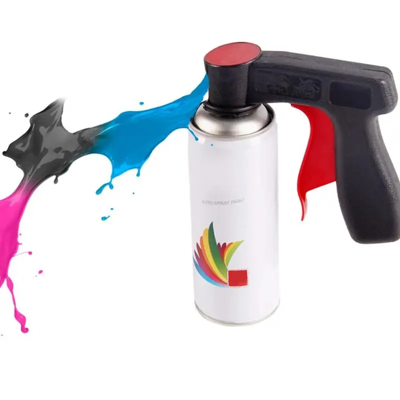 Spray Adaptor Paint Care Aerosol Spray Gun Handle with Full Grip