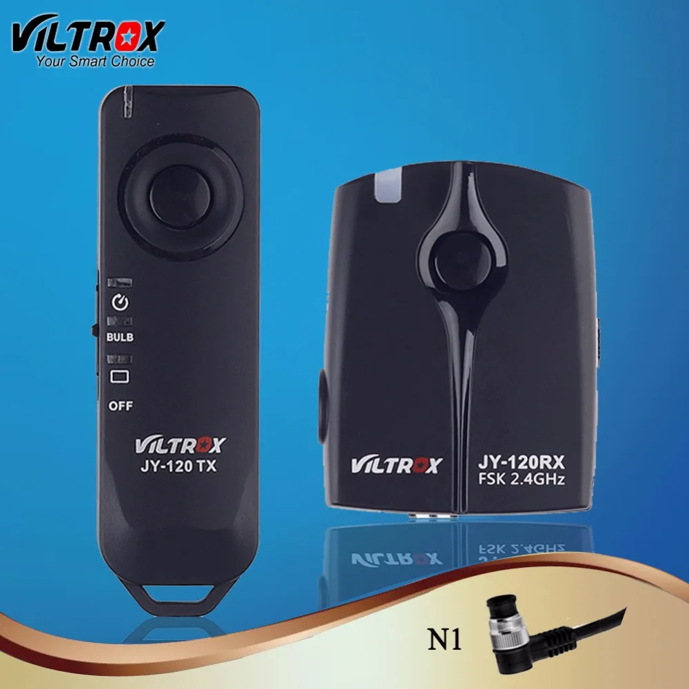 

Viltrox JY120-N1 2.4GHZ Camera Wireless Remote Control Shutter Release For Nikon D5 D500 D810A D810 D800 D300 D200 D3S D3X DSLR