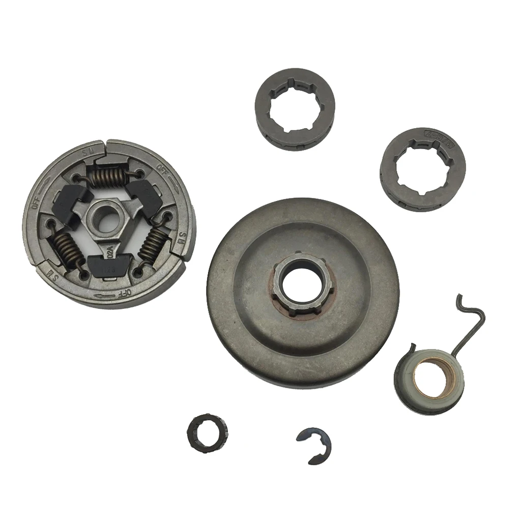 3/8 Clutch Sprocket Kit Worm Gear Bearing for Stihl MS361 MS440 MS460 MS461