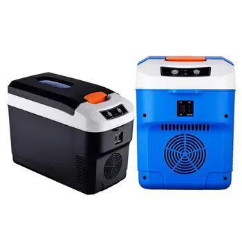 

10L Small Refrigerator Car Home Dual-use Refrigerator Outdoor Camping Refrigerator Portable Cooler 12v24V