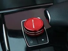 Red Car Center Console Calotta Del Pomello, styling Cap Trim Copertura Per Mercedes Benz AB E Classe CLA GLE GLA GLK ML GL