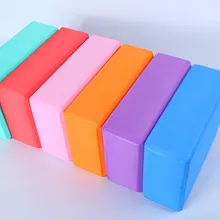 2 шт. EVA блоки для йоги из пеноматериала пенопластовый блок кирпич ролик для йоги фитнес-инструмент йога кирпич помощь тело квадратное формирование здоровья обучение