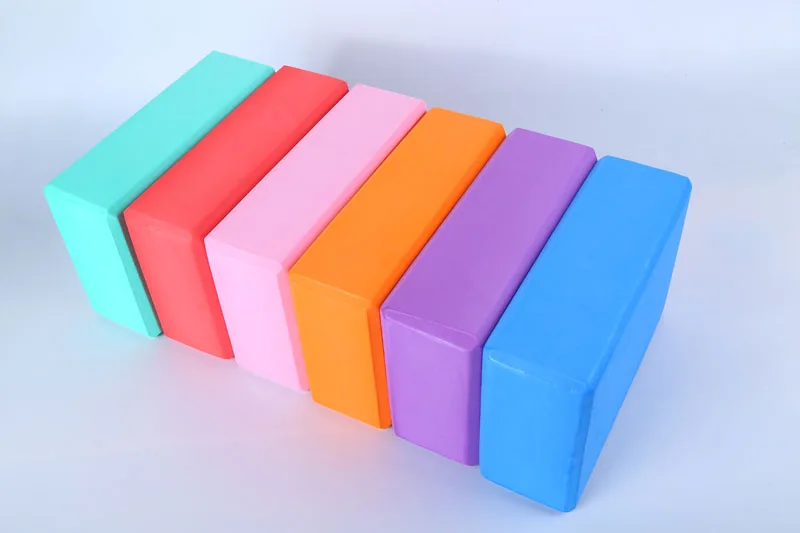 

2PCS EVA Yoga Block Foam Foaming Block Brick Exercises Roller Fitness Tool Yoga Brick Aid Body square Shaping Health Training
