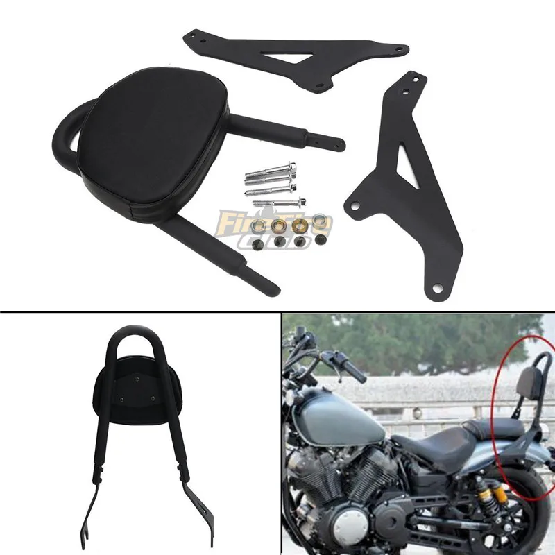 Для Yamaha Star Bolt 950 XV950 XVS950 2014 2017 черная мотоциклетная спинка пассажирский задний