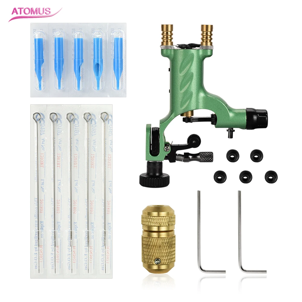 

Rotary Machine Tatoo Kit Tattoo Shader Set Tattoo Needles Tips Tatuar Tatuaje De Tatouage Tattos Maquina Pen Tatuagem Caneta