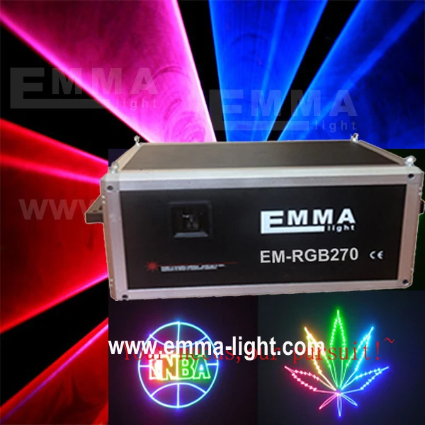 

5000mW RGB Analog DMX ILDA stage DJ Laser lights 40K 5 w/SD Card & FlightCase&free shipping