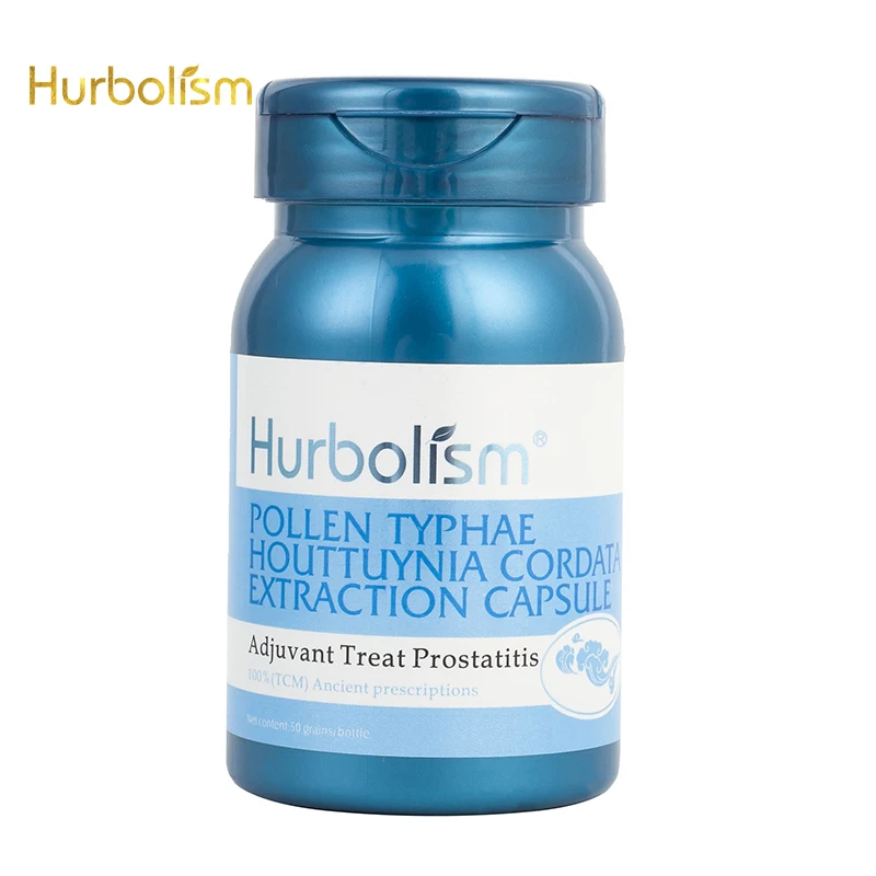 

Hurbolism Pollen Typhae Houttuynia Cordata Extraction Capsule, Adjuvant Treat Prostatitis, Plants Extract, No Side Effect, 50pcs