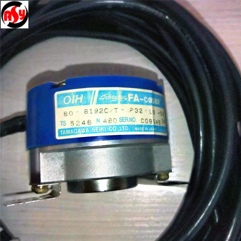 

Rotary Encoder OIH 60-8192C/T-P32-LV-5V FA-CODER TS5246N480 Used Tested Working