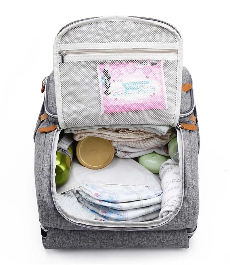 Водонепроницаемый Мягкий подгузник сумка рюкзак многофункциональная большая Вместительная дорожная сумка для ухода за младенцем с лямками для коляски и сменной прокладкой