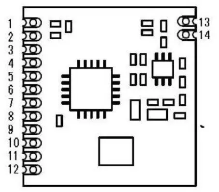 470MHz 1000m SI4432 Wireless Module 470M 433mhz Wireless Communication Module