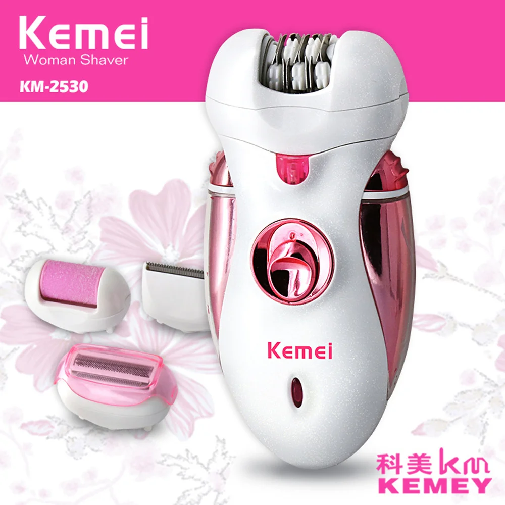 Buy KEMEI 4 in1 Depilator Rechargeable Multifunctional