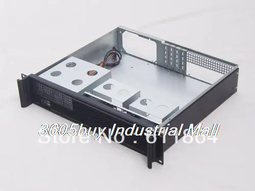 

Ultra-short 2u computer case quality aluminum panel 2u short box server computer case industrial computer case 1 optical drive