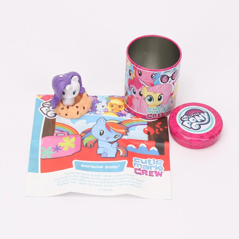 1 шт. игрушки My Little Pony Cutie Mark Crew Mini Dolls Friendship is Magic Rainbow Dash Twilight Sparkle Figure Christmas|Игровые