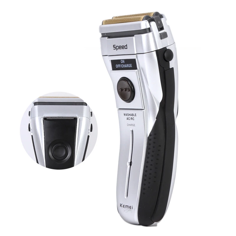 Kemei KM-1730  rechargeable shaver for men description image 4