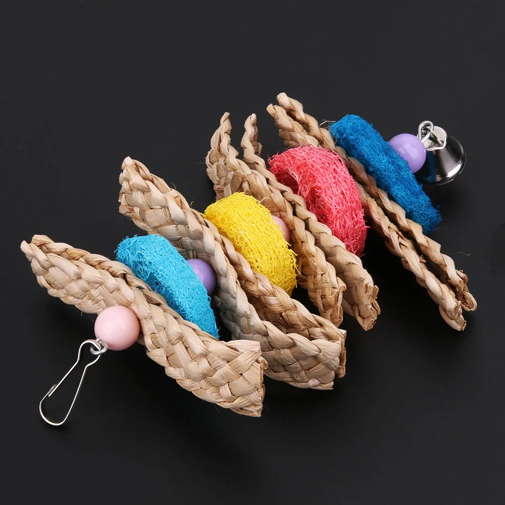 Colorful Wooden Toy for Parrots