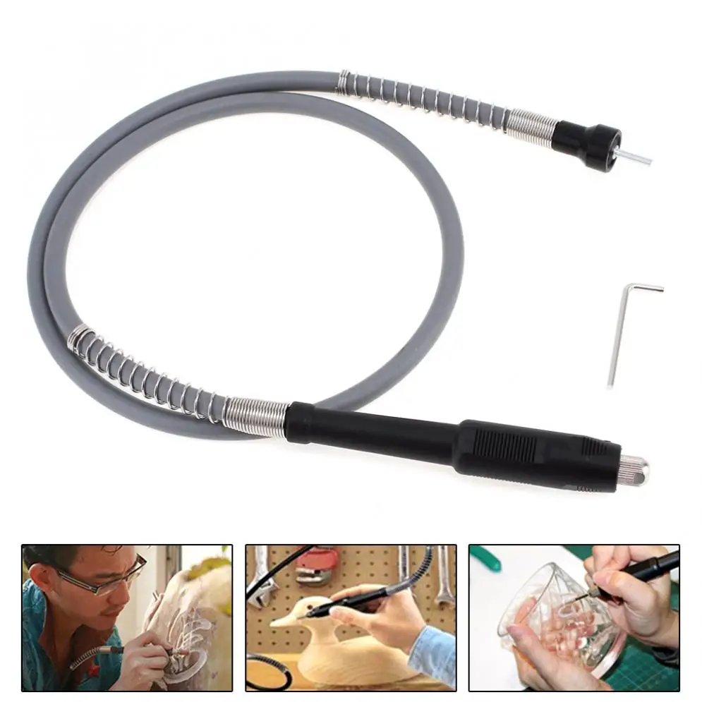

Universal Flexible Flex Shaft with Keyless Chuck 105cm 1/8" Connector for Electric Grinder Rotary Tool Power tool accessories