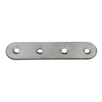 

Stainless Steel 89x19mm Corner Brackets 2.4mm Thickness Straight Flat Bracket for Furniture Corner Protector Furniture Fittings